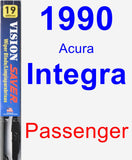 Passenger Wiper Blade for 1990 Acura Integra - Vision Saver