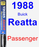 Passenger Wiper Blade for 1988 Buick Reatta - Vision Saver