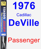 Passenger Wiper Blade for 1976 Cadillac DeVille - Vision Saver