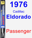 Passenger Wiper Blade for 1976 Cadillac Eldorado - Vision Saver