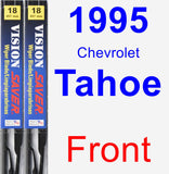 Front Wiper Blade Pack for 1995 Chevrolet Tahoe - Vision Saver