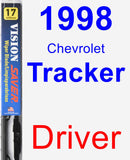 Driver Wiper Blade for 1998 Chevrolet Tracker - Vision Saver