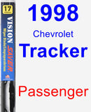 Passenger Wiper Blade for 1998 Chevrolet Tracker - Vision Saver