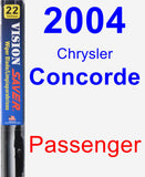 Passenger Wiper Blade for 2004 Chrysler Concorde - Vision Saver