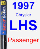 Passenger Wiper Blade for 1997 Chrysler LHS - Vision Saver