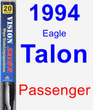 Passenger Wiper Blade for 1994 Eagle Talon - Vision Saver