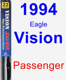 Passenger Wiper Blade for 1994 Eagle Vision - Vision Saver