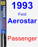 Passenger Wiper Blade for 1993 Ford Aerostar - Vision Saver