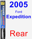 Rear Wiper Blade for 2005 Ford Expedition - Vision Saver