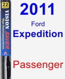 Passenger Wiper Blade for 2011 Ford Expedition - Vision Saver