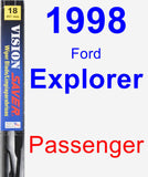 Passenger Wiper Blade for 1998 Ford Explorer - Vision Saver