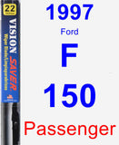 Passenger Wiper Blade for 1997 Ford F-150 - Vision Saver