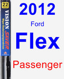 Passenger Wiper Blade for 2012 Ford Flex - Vision Saver