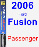 Passenger Wiper Blade for 2006 Ford Fusion - Vision Saver