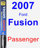 Passenger Wiper Blade for 2007 Ford Fusion - Vision Saver