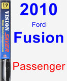 Passenger Wiper Blade for 2010 Ford Fusion - Vision Saver