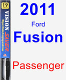 Passenger Wiper Blade for 2011 Ford Fusion - Vision Saver