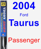 Passenger Wiper Blade for 2004 Ford Taurus - Vision Saver