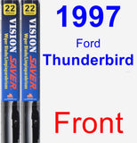 Front Wiper Blade Pack for 1997 Ford Thunderbird - Vision Saver