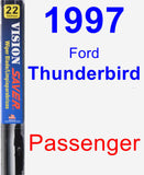 Passenger Wiper Blade for 1997 Ford Thunderbird - Vision Saver