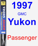 Passenger Wiper Blade for 1997 GMC Yukon - Vision Saver