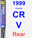 Rear Wiper Blade for 1999 Honda CR-V - Vision Saver