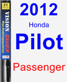 Passenger Wiper Blade for 2012 Honda Pilot - Vision Saver