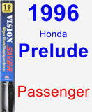 Passenger Wiper Blade for 1996 Honda Prelude - Vision Saver