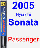 Passenger Wiper Blade for 2005 Hyundai Sonata - Vision Saver