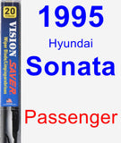 Passenger Wiper Blade for 1995 Hyundai Sonata - Vision Saver