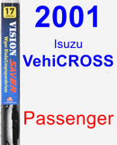 Passenger Wiper Blade for 2001 Isuzu VehiCROSS - Vision Saver