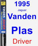 Driver Wiper Blade for 1995 Jaguar Vanden Plas - Vision Saver