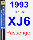 Passenger Wiper Blade for 1993 Jaguar XJ6 - Vision Saver