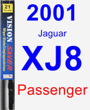 Passenger Wiper Blade for 2001 Jaguar XJ8 - Vision Saver