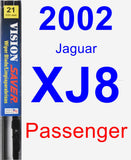 Passenger Wiper Blade for 2002 Jaguar XJ8 - Vision Saver