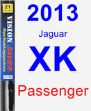 Passenger Wiper Blade for 2013 Jaguar XK - Vision Saver