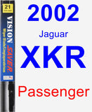 Passenger Wiper Blade for 2002 Jaguar XKR - Vision Saver