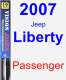 Passenger Wiper Blade for 2007 Jeep Liberty - Vision Saver