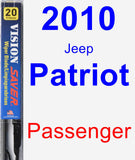 Passenger Wiper Blade for 2010 Jeep Patriot - Vision Saver