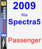 Passenger Wiper Blade for 2009 Kia Spectra5 - Vision Saver