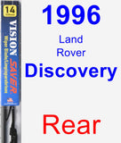 Rear Wiper Blade for 1996 Land Rover Discovery - Vision Saver