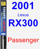 Passenger Wiper Blade for 2001 Lexus RX300 - Vision Saver