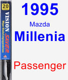 Passenger Wiper Blade for 1995 Mazda Millenia - Vision Saver