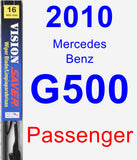 Passenger Wiper Blade for 2010 Mercedes-Benz G500 - Vision Saver