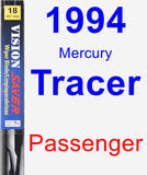 Passenger Wiper Blade for 1994 Mercury Tracer - Vision Saver