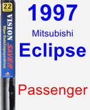 Passenger Wiper Blade for 1997 Mitsubishi Eclipse - Vision Saver