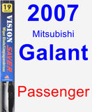 Passenger Wiper Blade for 2007 Mitsubishi Galant - Vision Saver