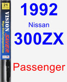 Passenger Wiper Blade for 1992 Nissan 300ZX - Vision Saver