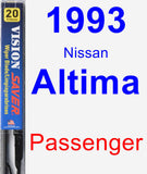 Passenger Wiper Blade for 1993 Nissan Altima - Vision Saver