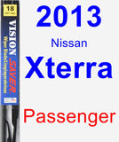 Passenger Wiper Blade for 2013 Nissan Xterra - Vision Saver